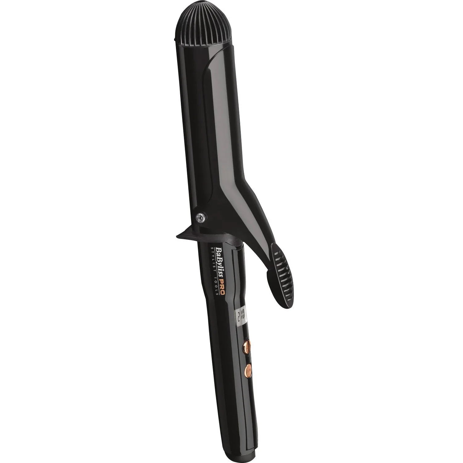 BabylissPRO Titanium Ceramic Hair Curling Iron Premium Curler Tong Luxe 38mm