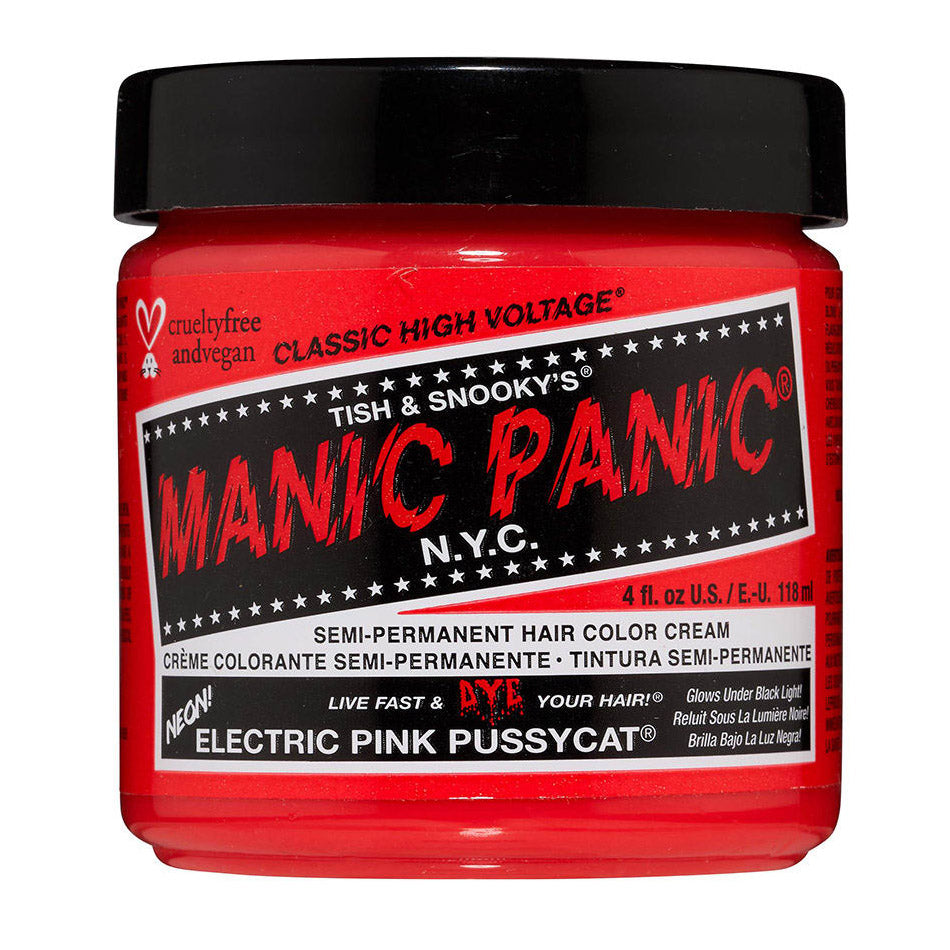 Manic Panic Classic Hair Dye Semi Permanent Vegan Colour 118ml