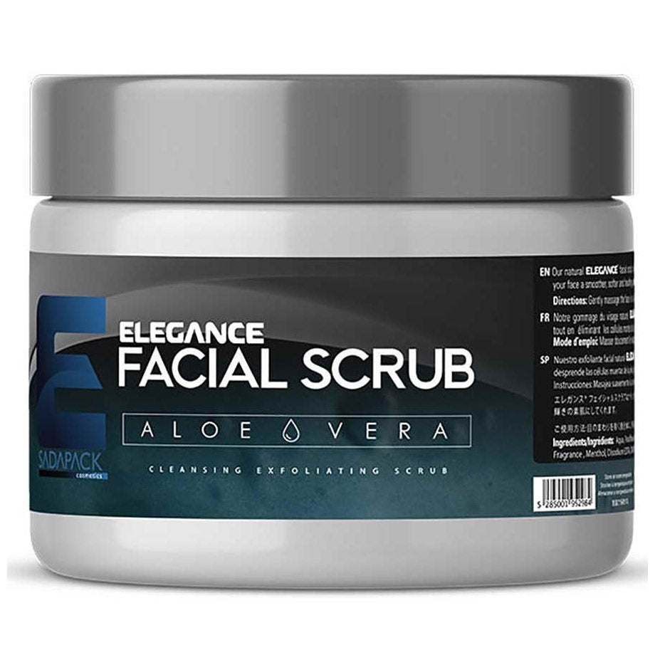 Elegance Face Scrub Exfoliator Cleanser Alovera 500ml