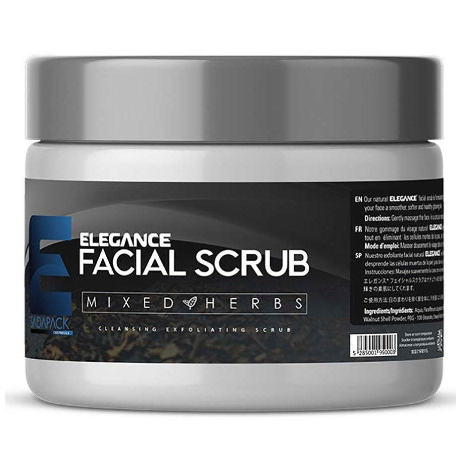 Elegance Face Scrub Exfoliator Cleanser Mixed Herbs 500ml