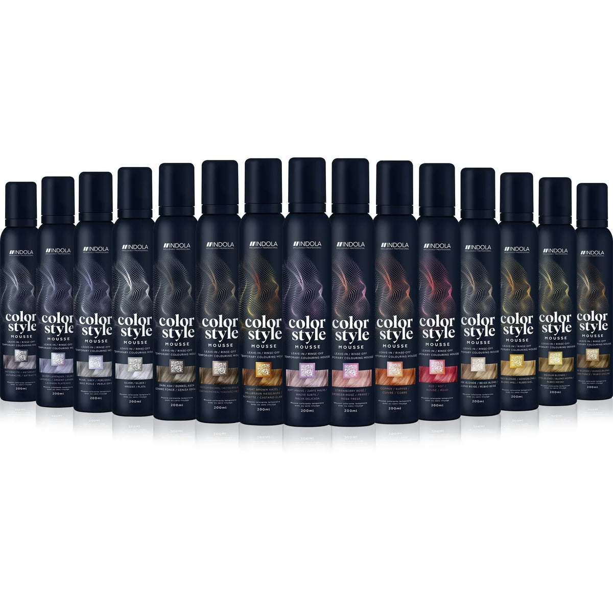 Indola Color Style Mousse Hair Dye 200ml