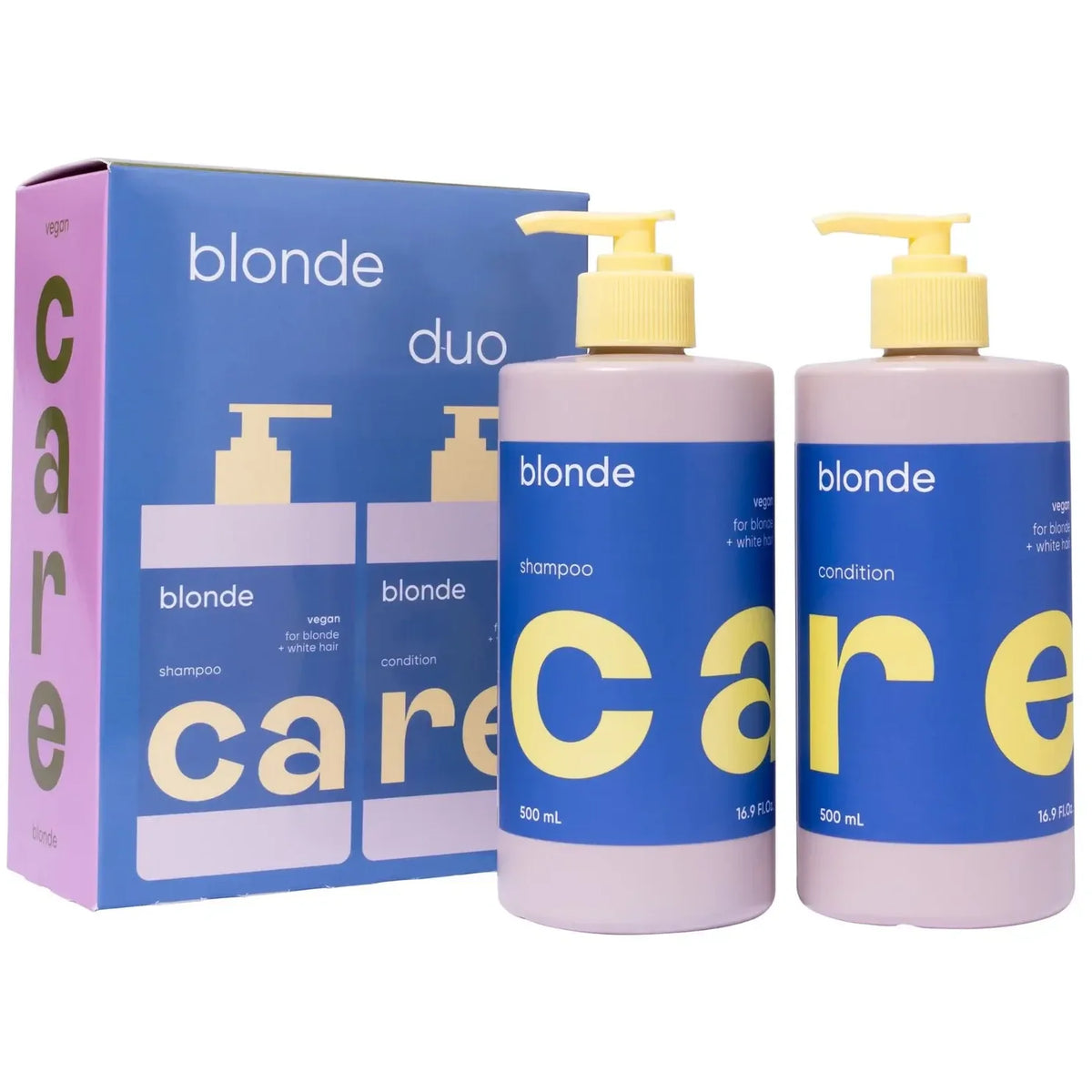 Nak Care Blonde Shampoo and Conditioner 500ml Duo