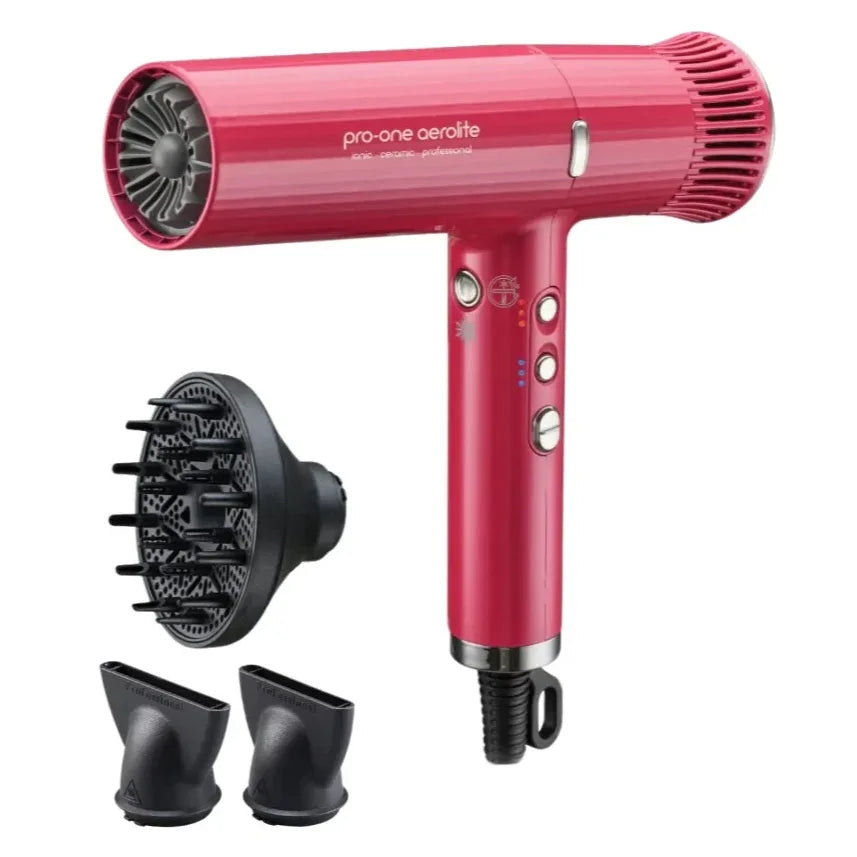 Pro-One Aerolite Professional Hairdryer - Pink Diamond