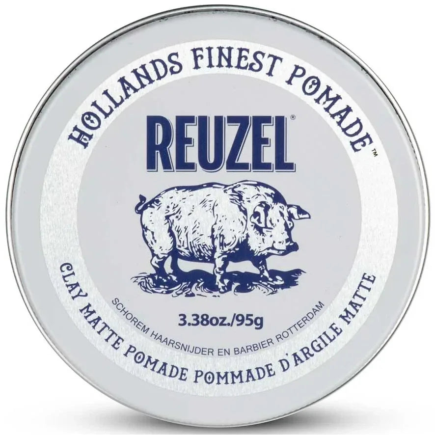 Reuzel Clay Piglet Matte Hair Pomade Medium Hold 95g