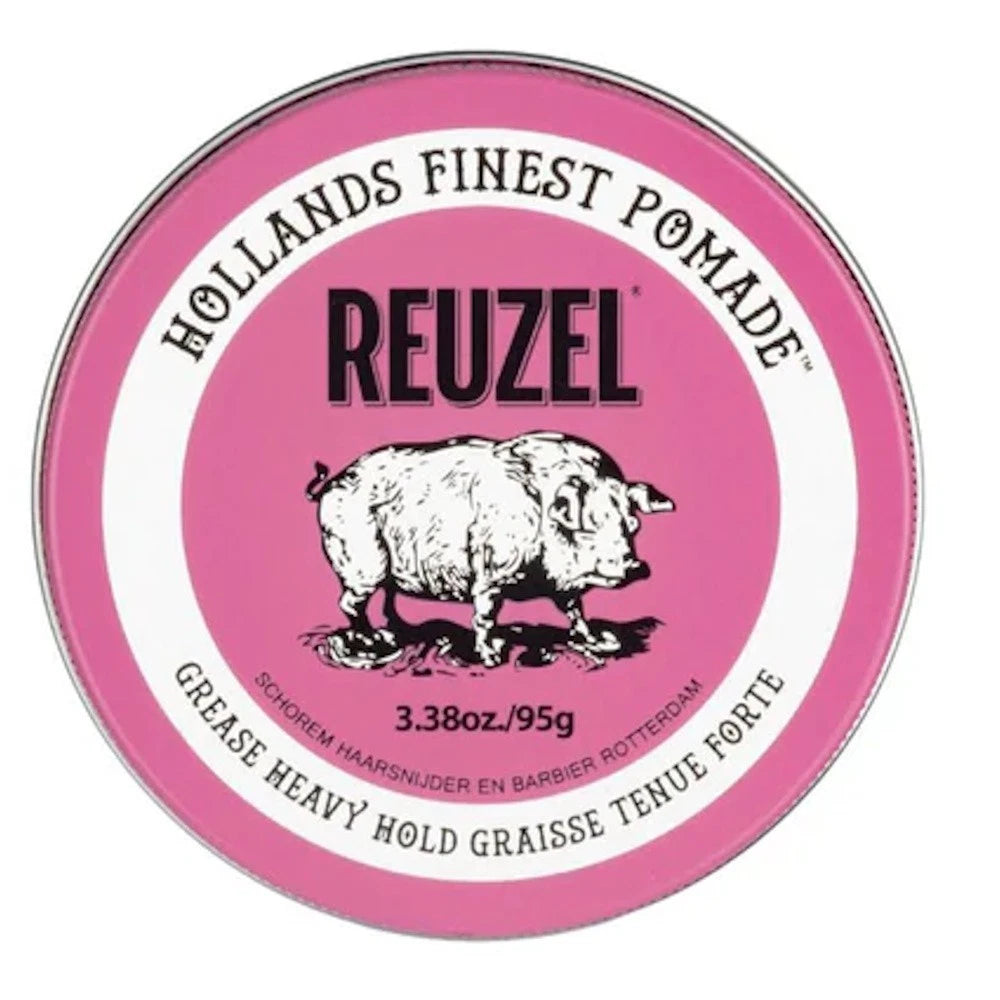 Reuzel Pink Pig Pomade Grease Heavy Hold 95g