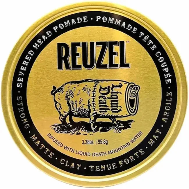Reuzel x Liquid Death Severed Head Clay Pomade 95g
