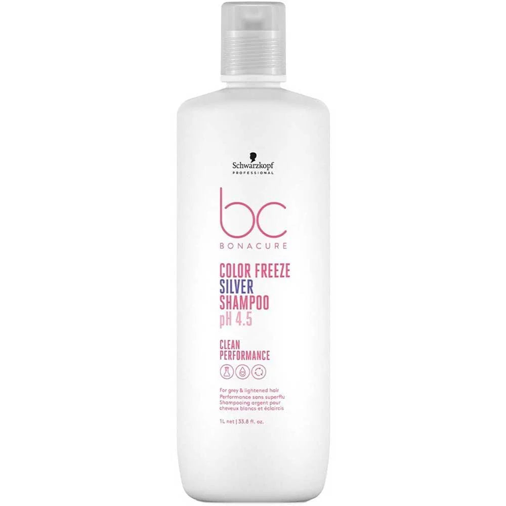 Schwarzkopf BC Bonacure Clean Performance Ph 4.5 Color Freeze Shampoo Silver 1L