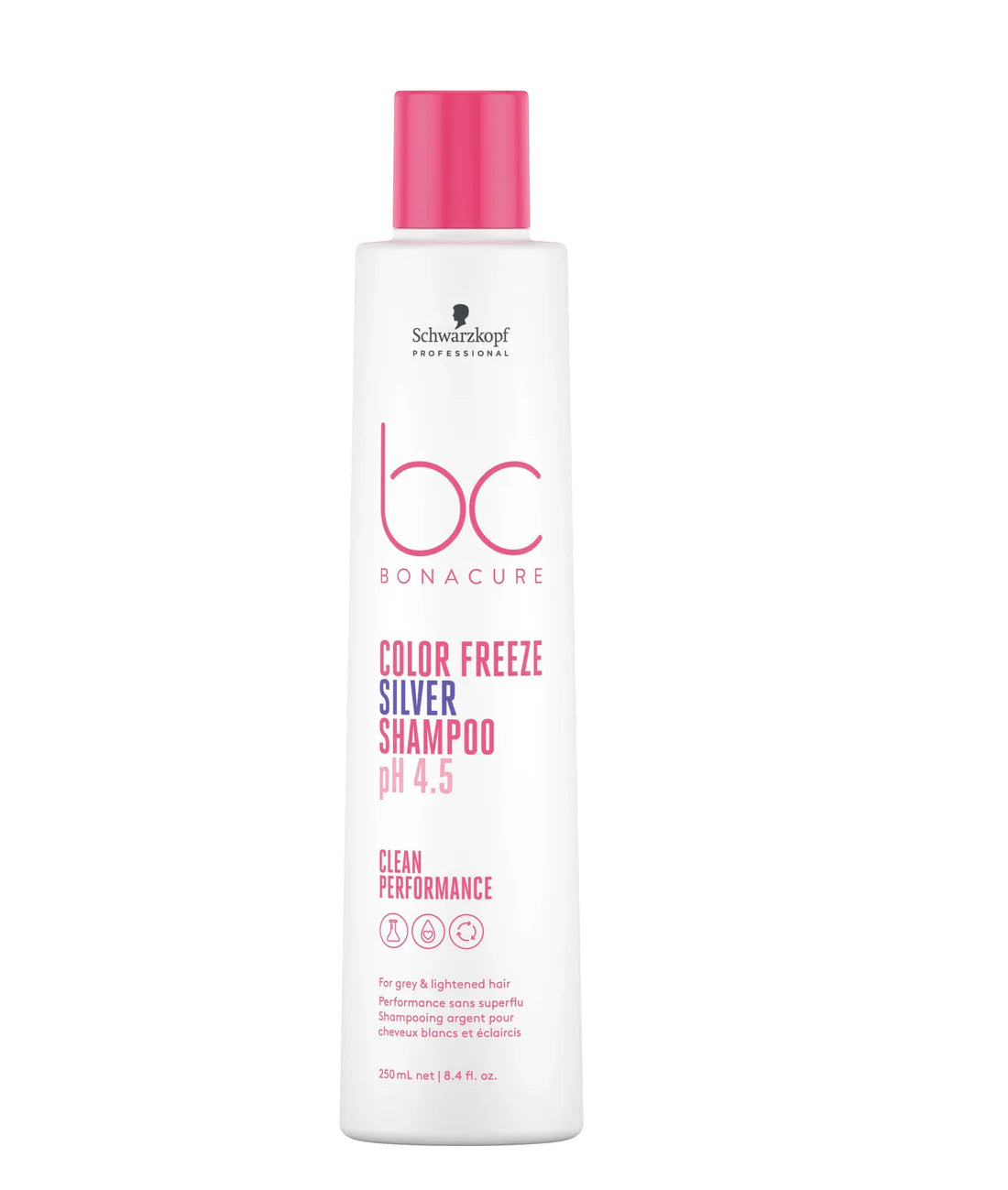 Schwarzkopf BC Bonacure Clean Performance Ph 4.5 Color Freeze Silver Shampoo 250ml