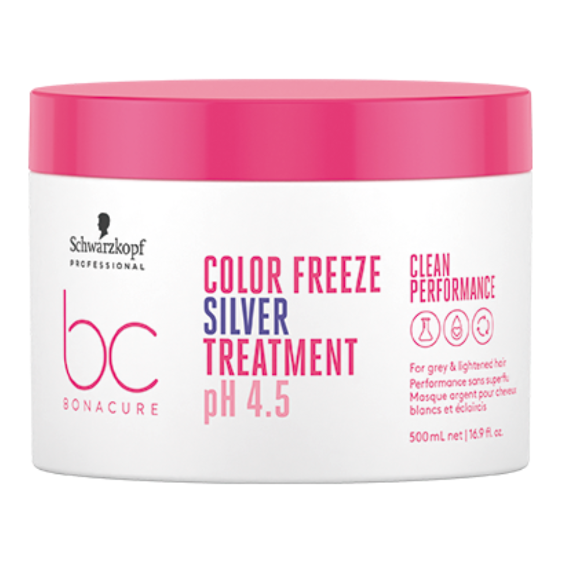Schwarzkopf BC Clean Performance Color Freeze Silver Treatment 500ml