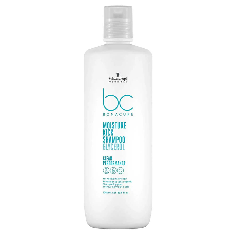 Schwarzkopf BC Clean Performance Moisture Kick Shampoo 1L