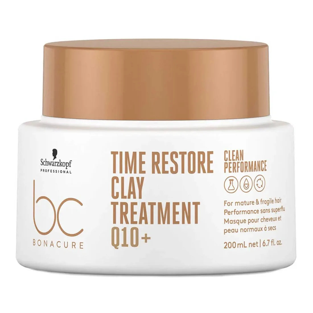 Schwarzkopf BC Clean Performance Time Restore Clay Treatment 200ml