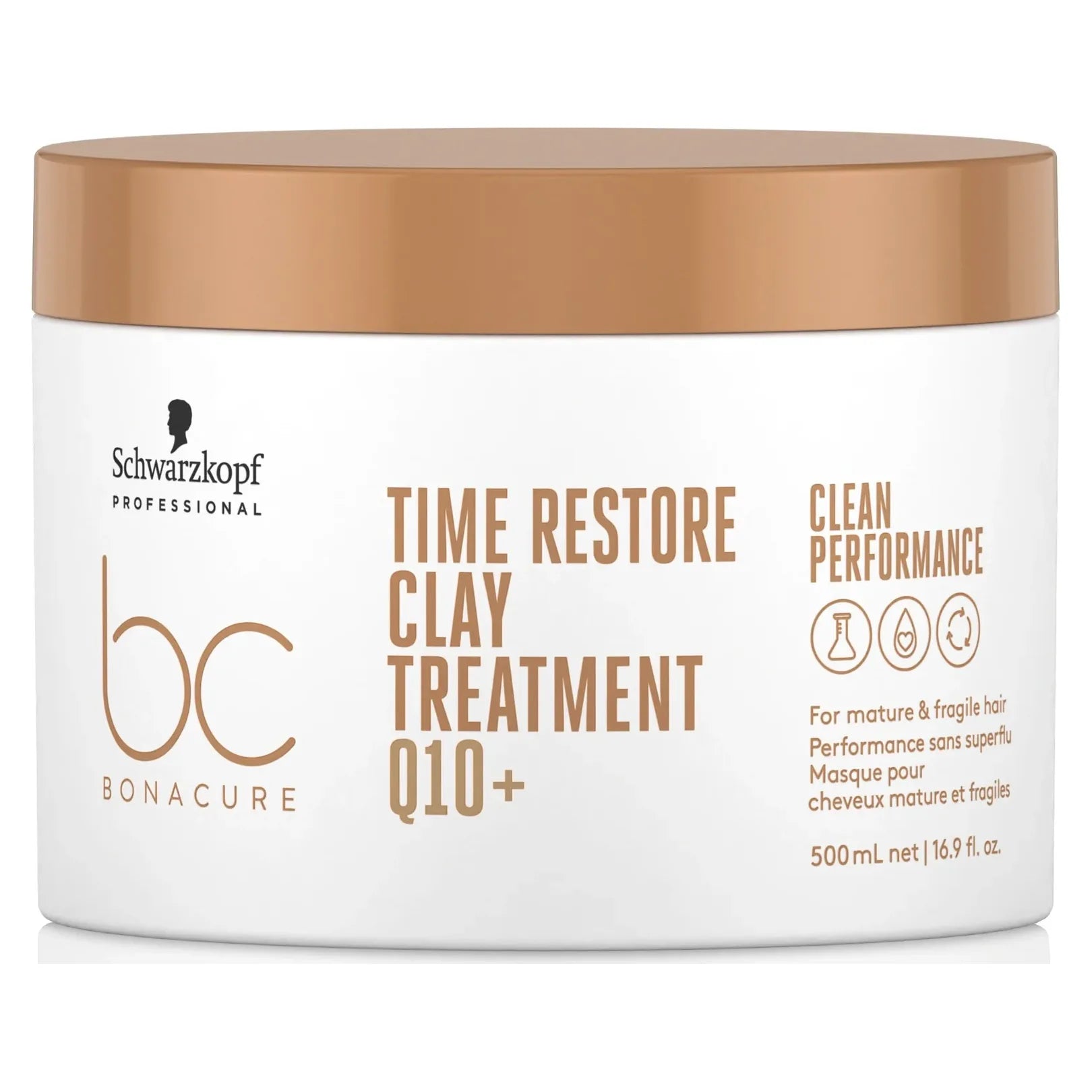 Schwarzkopf BC Clean Performance Time Restore Clay Treatment 500ml