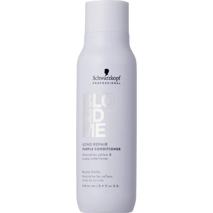 Schwarzkopf Blondme Bond Repair Purple Conditioner 250ml
