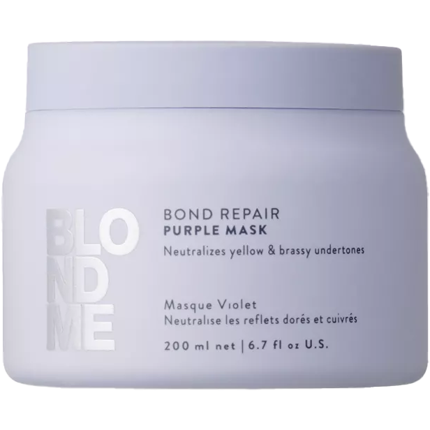 Schwarzkopf Blondme Bond Repair Purple Mask 200ml