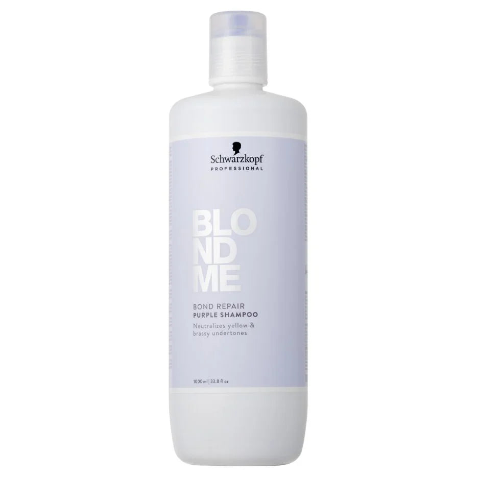 Schwarzkopf Blondme Bond Repair Purple Shampoo 1000ml