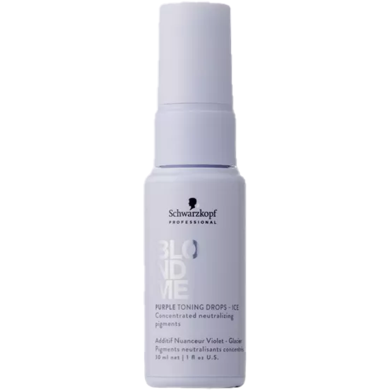 Schwarzkopf Blondme Purple Toning Drops ICE 30ml