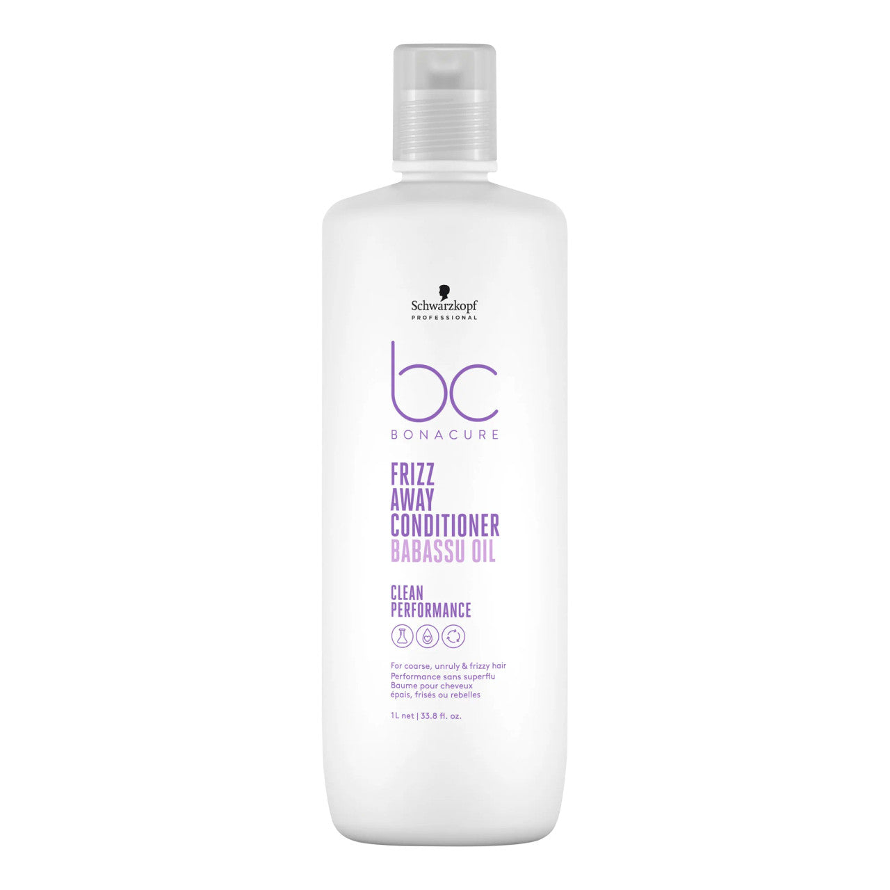 Schwarzkopf Bonacure BC Clean Performance Frizz Away Conditioner 1L