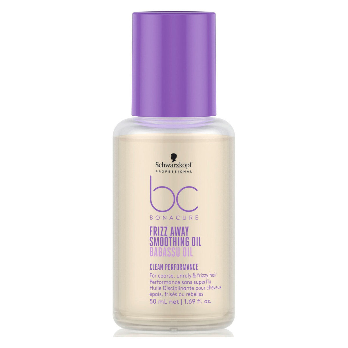 Schwarzkopf BC Bonacure Clean Performance Frizz-Away Smoothing Oil 50ml