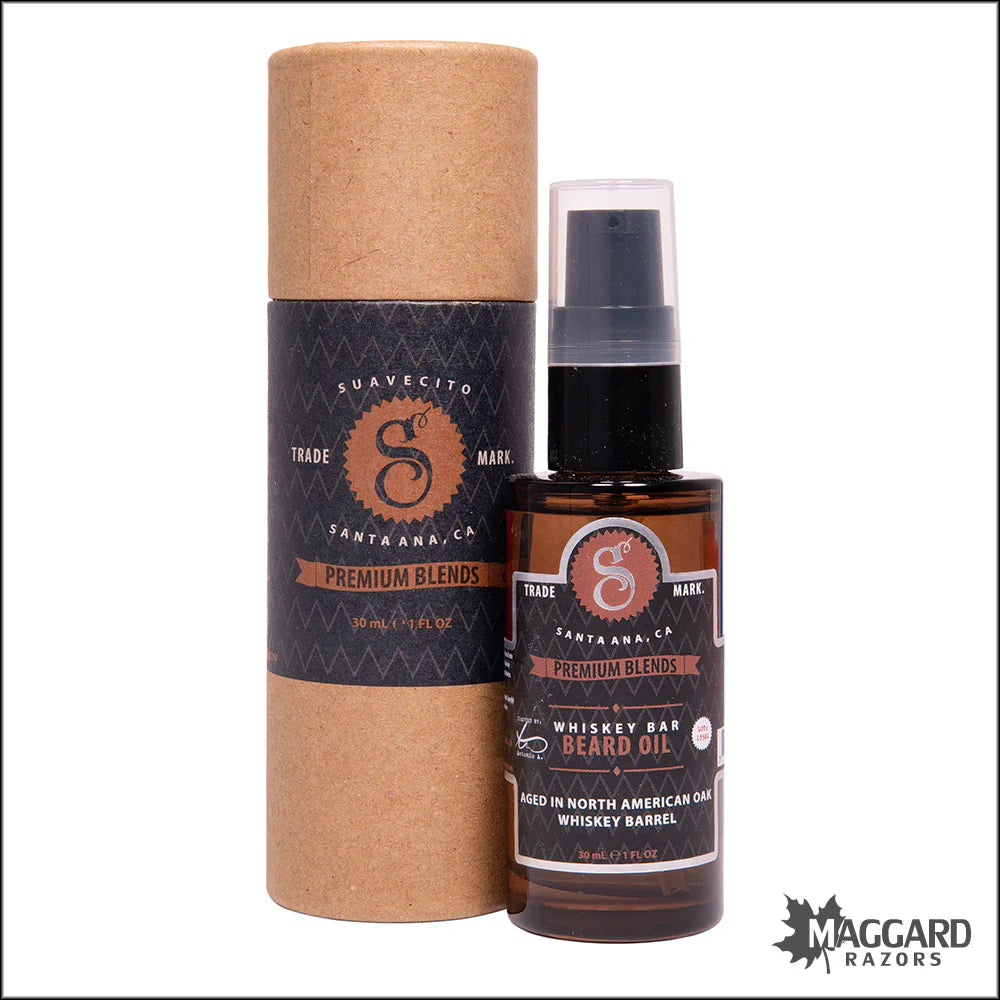 Suavecito Whiskey Bar Beard Oil 30ml