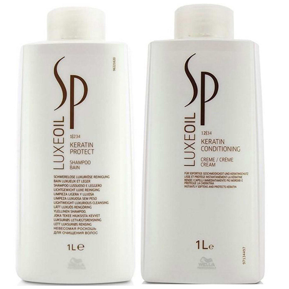 Wella SP Luxe Oil Keratin Shampoo & Conditioner Duo 1000ml
