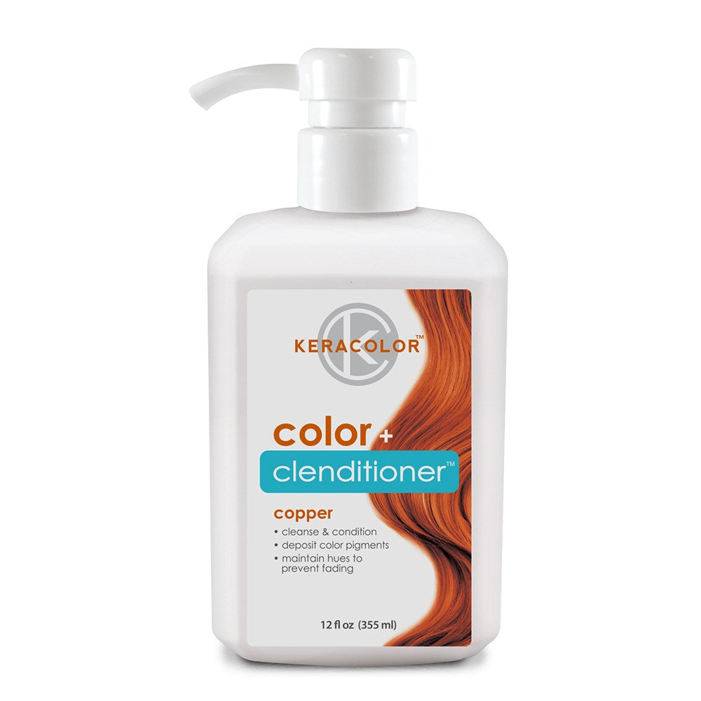 Keracolor Color Clenditioner Colouring Shampoo Copper 355ml